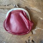 Vintage wee burgundy leather kiss Photo 5