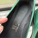 NEW Clizia Vera Pelle Green Italian Leather Mary Jane’s Size 9 Photo 8
