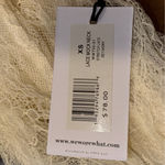 We Wore What  Chantelle Lace Movk Neck Long Sleeve Revolve Women’s NWT $78 Stretch Photo 6