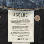 AGOLDE  Willow Mid Rise Slim Crop Jeans Straight Leg Raw Hem Size 25 Minimal Chic Photo 6