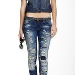 BLANK NYC Skinny Classique Barefoot & Busted Jeans Size M Photo 0