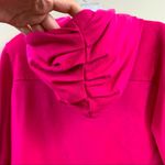 Athleta  Asymmetrical Zip-Up Hoodie Long Sleeve Pink Top Photo 3