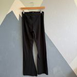 PINK - Victoria's Secret Victoria Secret PINK Black Crossover Flares Size Large Photo 1