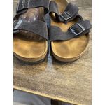 Birkenstock New w/o Box Arizona Velvet Grey Soft Footbed Regular Size 46 13/13.5 Photo 4