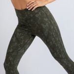 Boux Sport Womens Leggings Small Green Jacquard Camo Gym Yoga‎ Athleisure Size XS Photo 0
