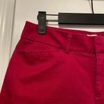 Dockers  Size 4P Pink Ideal Fit Cropped Capri Chino Pants Cotton Blend Stretch Photo 3