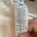 Dolce & Gabbana  Macrame Lace Dress Ivory White size 42 Cotton Blend Photo 10