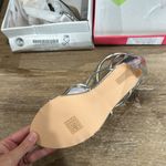 Allegra K NWT women’s open toe strappy high heels. 7.5. Comes with extra heel bottom Photo 1