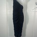 Love by Design Love X Design Black One Shoulder Ruched  Dress Size XL NWT Photo 5