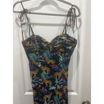 Free People NWT Fame And Partners X Elham Jungle Print Maxi Dress Sz 6 Photo 3