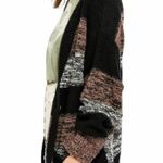 Free People Cardigan Sweater Southport Beach Oversized in Helsinki Combo Size XS Photo 1