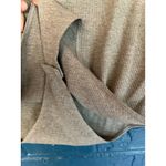 Mittoshop NWT Gray Ribbed Knit Short Sleeve Henley Bodysuit Top Women's XL Photo 4