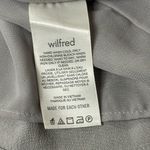 Wilfred Aritzia  Fable Sweetheart Bustier Ruffled Neckline Mini Dress Gray Size 4 Photo 6