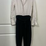 Equipment  White & Black Andrea Jumpsuit Size 6 US $550 Photo 1