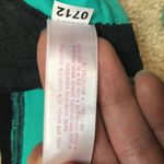 Cacique  Women’s Floral Paisley Print Seafoam Green Black Slightly Padded Bra Photo 6