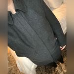 J.Crew  wool charcoal grey mid length women’s pea coat size medium! Photo 7