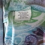 Notations Midi A-Line Dress Womens Medium Paisley Sleeveless Business Casual Photo 4