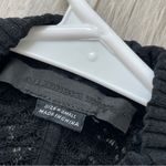 Alexander Wang Sweater textured stretch crop knit womens Black (xsmall) sheer Photo 2