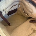 Brighton  Joplin Straw Tote Handbag Purse Raffia Woven Leather Trim Charm Boho Photo 7