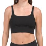 Spanx Ponte Square Neck Crop Top - Black - Size XS Photo 0