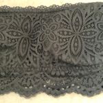 Gilly Hicks Black Scallop Lace Bandeau Bralette S Photo 2