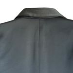 Chelsea28 NWOT Double Breasted Satin Blazer in Black - Size XS Photo 8