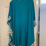 Southern Frock Turquoise Kaftan Beach cover M|L Photo 5