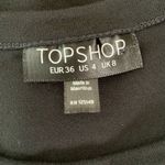 Topshop  Dress 4 Black Stretch Long Sleeve Bodycon Party Y2K‎ Photo 4