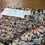 ASTR Floral Ruched Sweetheart Neck Top Photo 2