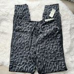 Aerie Offline by  Grey Black Leopard Print Pull On Jogger Pants Size Small Short Photo 0