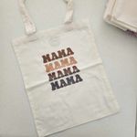 Tote Bag Mama Mama Mama Mama White Photo 0