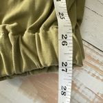 7 For All Mankind Darted Boyfriend Sateen Jogger Pants Size 26 Army Photo 11