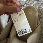 H&M Leather Slides Photo 1