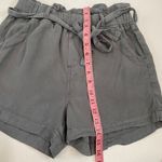 Thread & Supply Gray Paperbag Waist Tie Shorts Size Small Photo 4