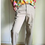 VTG Women’s Wide Leg Khaki Chino Pants Utility Pockets Waist 29 Classic Workwear Tan Photo 7