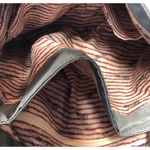 Violet Ray  Eco Women’s Handbag, Light Gray Nylon Envelope Purse Photo 7