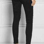Frame Le Skinny de Jeanne Film Noir Black Mid Rise Jeans Size 26 Photo 1