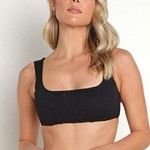 l*space L* Odessa Bikini Top in Black Size XS Corset Photo 0