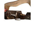 Brave Black Leather Modern Day Edge Wrap Around Belt Women Sz 32 Photo 1