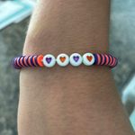 Clemson Handmade Beaded Bracelet Multiple Photo 4
