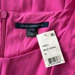 French Connection  Puff Sleeve Cutout Dress, Wild Rosa Size 10 New w/Tag $118 Photo 8