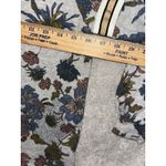 Dolan for Anthropologie Gray Multicolor Floral Long Sleeve Sweater Size Xs Photo 6