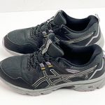 ASICS Gel Venture 8 Black Purple Athletic Trail Running Hiking Tennis Size 10 Photo 6