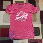 Camp David Women’s Red Leinenkugels Graphic Tee - Small Photo 0