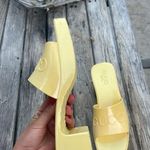 Gucci Yellow Rubber Heels Photo 14