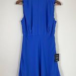 Lulus Royal Blue Sleeveless Chiffon Dress Photo 0