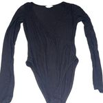 Cape Juby Long Sleeve Deep V Bodysuit  Photo 2