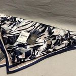 Vince Camuto  Multi Colored Animal Print 100% Silk 35” Squared Scarf Photo 0