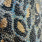 Judith Leiber Swarovski Crystal Leopard Print Chatelaine Miniaudiere Evening Bag Silver Photo 6