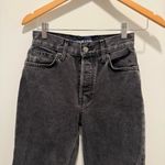 Veronica Beard  Daniela Straight-Leg High Rise Jeans in black Size 24 Photo 3